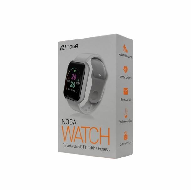 RELOJ SMART WATCH NOGA NG-SW04 BLANCO