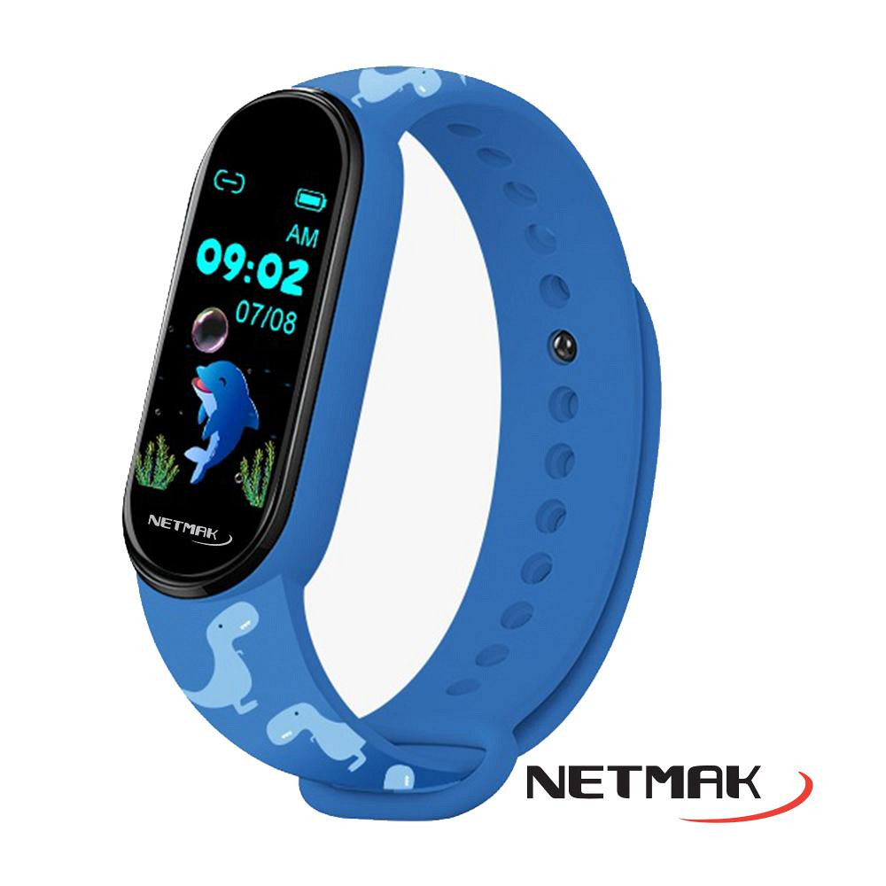 RELOJ SMARTWATCH NETMAK KID BT AZUL NM-KIDS