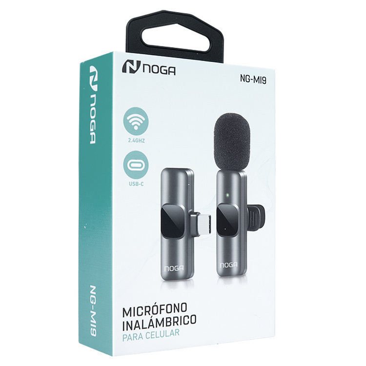 MICROFONO INALAMBRICO PARA CELULAR NOGA NG-MI9	
