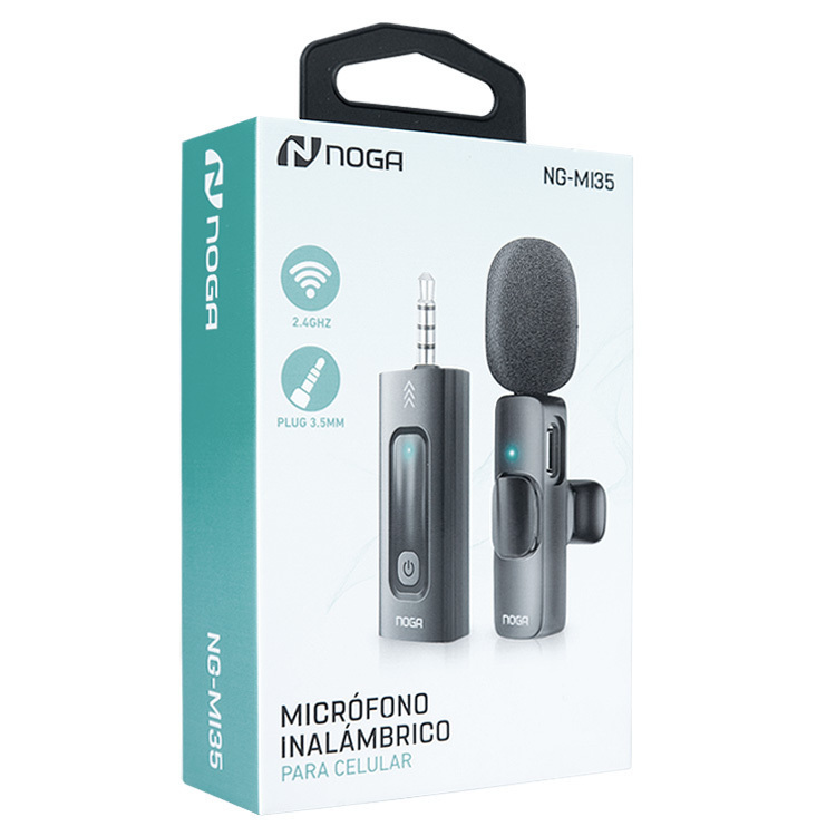 MICROFONO INALAMBRICO PARA CELULAR NOGA NG-MI35	