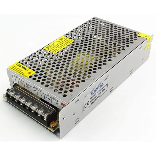 FUENTE 12V 10A SUDVISION S-120-12 METALICA