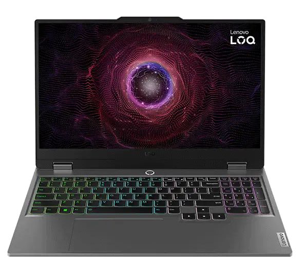  LENOVO LOQ 15ARP9 GAMING AMD RYZEN 5-7235HS | SSD 512GB | RAM 16GB DDR5 | PANTALLA 15.6 144HZ | NVIDIA RTX 4050 6GB GDDR6 | TECLADO US |  WIN 11 HOME |  COLOR LUNA_GREY