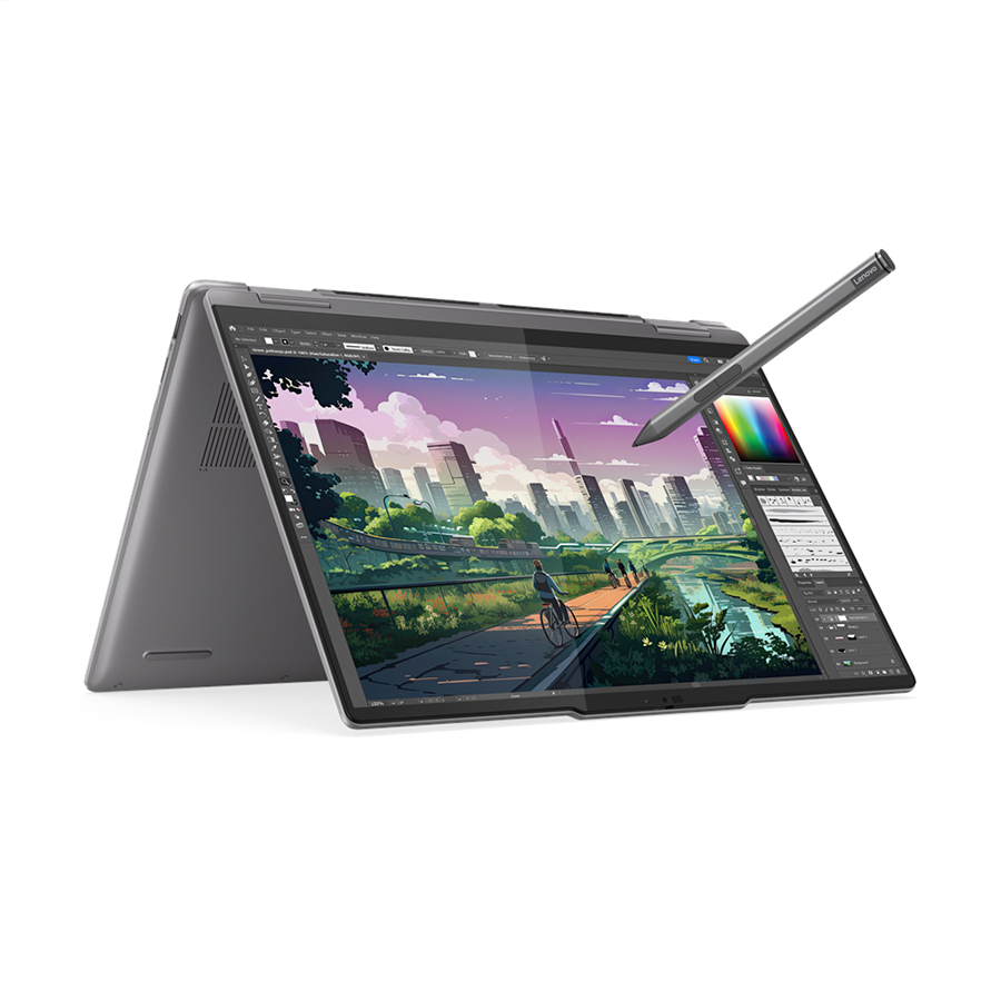  LENOVO YOGA 7 2 IN 1 | RYZEN 5 8640HS | RAM 8GB | SSD 512GB | PANTALLA 16 WUXGA TOUCHSCREEN | WINDOWS 11 | TECLADO US	