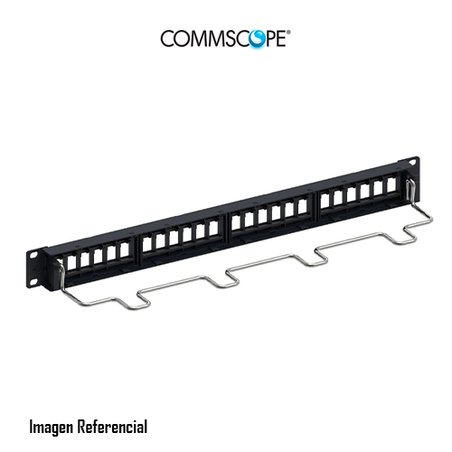 PATCH PANEL 24 PORTS COMMSCOPE CAT5 VACIO 760237040 PATCHERA	