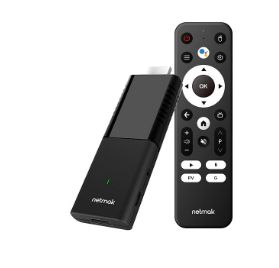 TV STICK NETMAK 4K ANDROID 10.0 2GB/16GB | MEMORIA RAM: 2GB. | MEMORIA ROM: 16GB. | PROCESADOR: ALLWINNER H313 QUAD CORE. | SISTEMA OPERATIVO: AND 13.0. | CONEXIóN WIFI: DUAL BAND 2.4/5GHZ. | CONTROL  REMOTO BT CON CONTROL POR VOZ