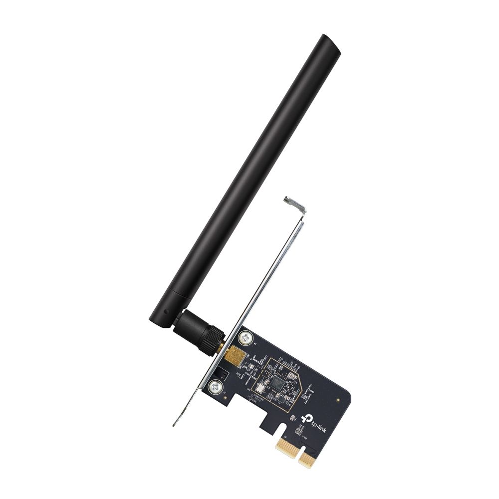 PLACA OUTLET WIFI PCIE TP-LINK ARCHER T2E AC600 | DUAL BAND 2.4GHZ Y 5GHZ  DETALLE