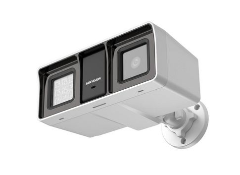  HIKVISION DS-2CE18D0T-LFS | 2MP | MICROFONO | LUZ POTENTE HYBRID LIGHT | BULLET | ILUMINA EXTERIORES