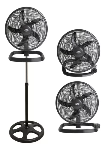 VENTILADOR DE PIE 18 STP31-18P SISTEMA 3 EN 1 ASPA PLASTICO STAR TRAK	