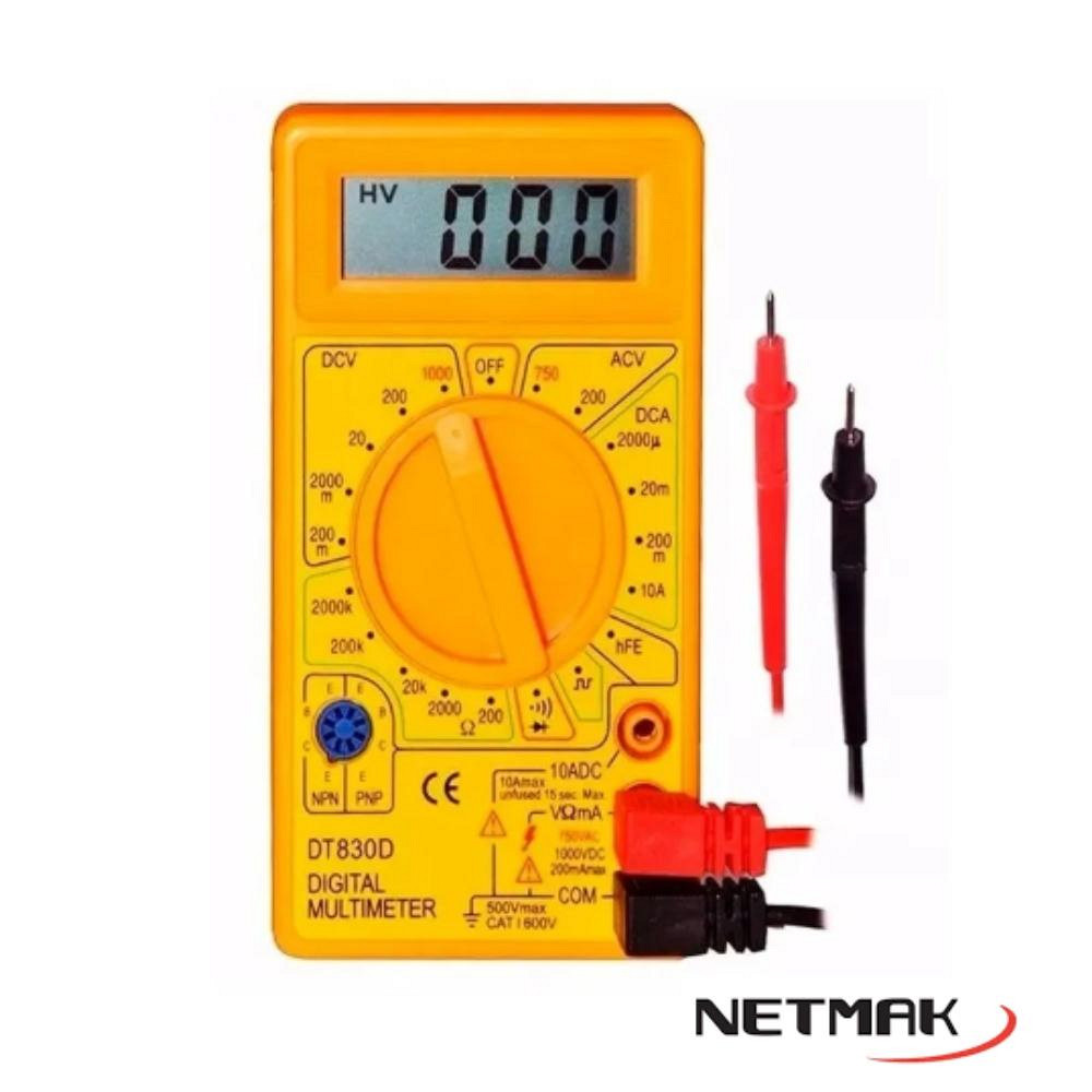 TESTER DIGITAL NETMAK NM-830